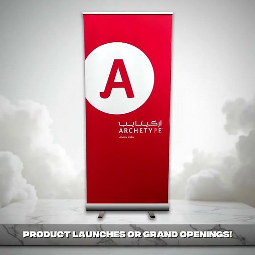 Custom Roll Up Banner Printing in London
