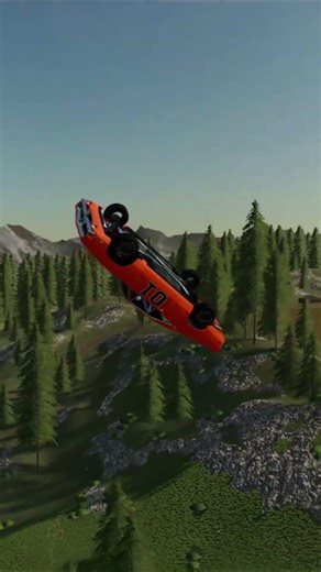 Jumping The GeneralLee In Fs22