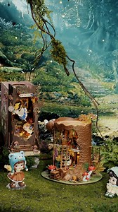 4.7K views · 64 reactions | ✨ Imagine stepping into an enchanted forest and discovering this magical scene… ✨ What’s the first thing you’d want to do? Build your own fairytale tree house, of course!  Let the creativity flow with Rolife’s DIY Miniature Kit. #rolife #rolifediy #rolifeminiatures #FairytaleTreeHouse #diy #miniatureworld #miniatures #tinyhouse | Rolife | Facebook