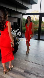 18K views · 637 reactions | Stand out in our Burnt Orange Wrap Top Knot Front Split Skirt Midi Dress 李 | AX Paris | Facebook