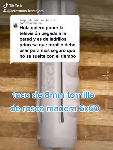 Responder a @patriciomanquepil #aprendecontiktok #screwman #tools