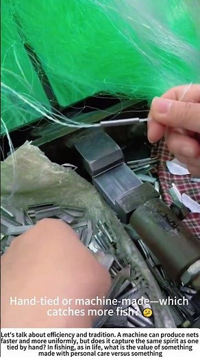 The Invisible Thread: Machine-Setting Fishing Nets 🎣