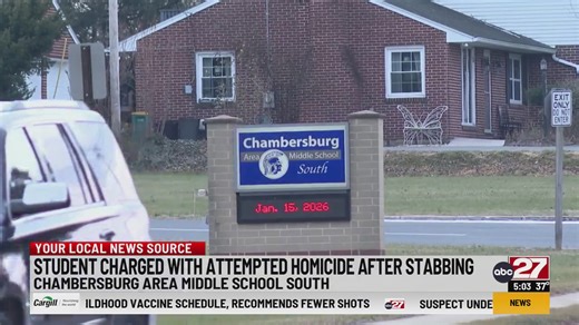 Student charged with attempted homicide after Franklin County school stabbing