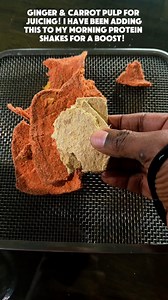 Turn your pulp from juicing to a powder to boost your morning smoothies. This hack will ensure your utilizing everything from the fruits and vegetables you juice! All you have to do is dehydrate them, and blend them up and store them in a sealed container in the refrigerator. #foodhacks | Turnip Vegan