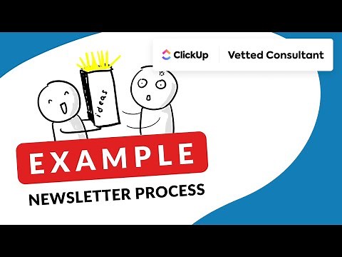 Build Processes in ClickUp | LIVE Example: Newsletter SOP Creation