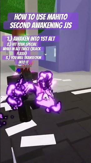 How to use jjs Mahito second awakening in jjs #roblox #rblx #jjs #jjk #larp #mahito #tutorial #fypp