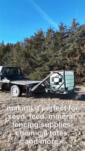 Turn your bale bed into a forklift!