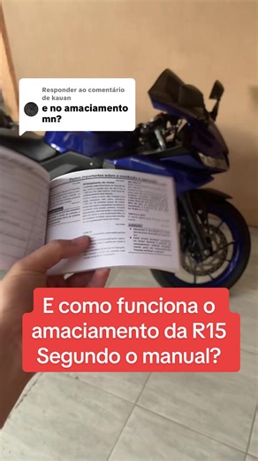 Amaciamento do Motor da R15: Dicas Essenciais