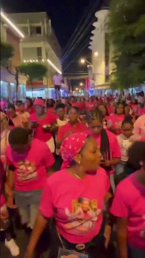 Candlelight and peace walk in honour of murdered school girl J'Layna Armstrong on, May 2nd, 2026