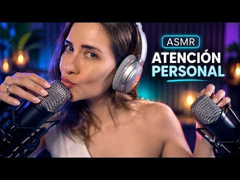 ASMR ATENCIÓN PERSONAL MUY CERCA 💆‍♀️ Susurros para Dormir Profundamente