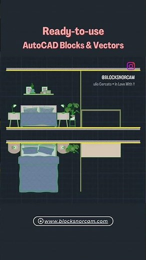 💻🔥 Dimensioned furniture AutoCAD blocks Library. High-quality files to enhance your design projects.