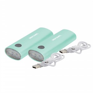 Reviews for Defiant 130 Lumens Rechargeable Flashlight and Power Bank in Blue (2-Pack) | Pg 1 - The Home Depot