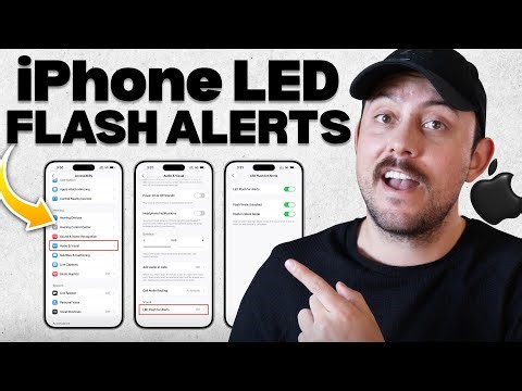 How to Turn On LED Flash Alerts for Calls and Texts on iPhone