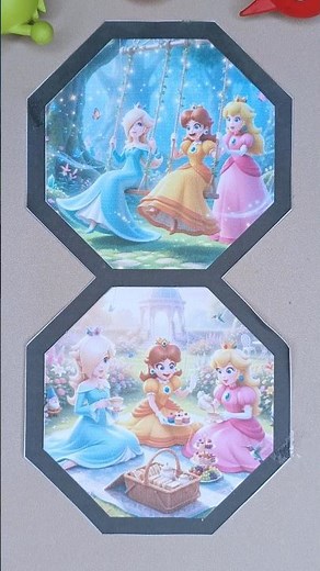 PRINCESS PEACH X PRINCESS DAISY X ROSALINA! SWING AND PICNIC TOGETHER!#peach #daisy #rosalina #mario