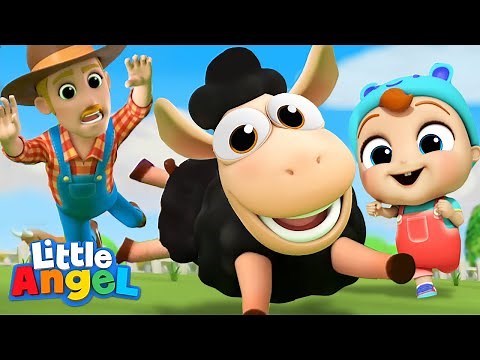 Baa Baa Black Sheep 2 | Little Angel Nursery Rhymes & Kids Songs