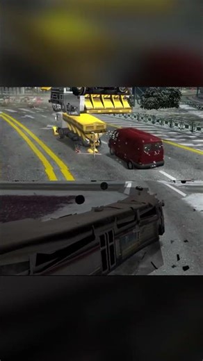 HOW DID THESE TRUCKS END UP LIKE THIS?! | Burnout 3: Takedown | #shorts