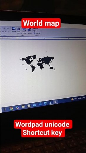 wordpad ll shortcut key#world map#wordmap#treading#viral 2026