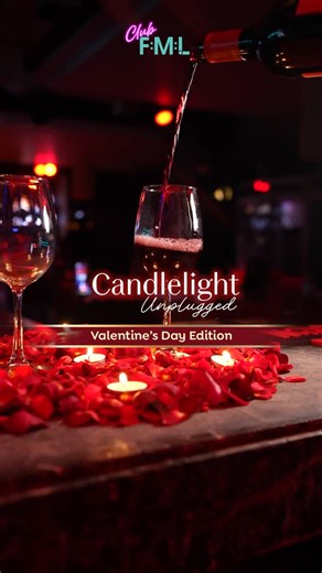 FML- Food Music Love on Instagram: "🕯️ Candlelight Unplugged – Valentine’s Day Edition ❤️ Experience a magical Valentine’s night with live music by UJAAN – 6-piece band 🎶 Soulful Bollywood & Indie Pop, candle-lit vibes, and a dreamy romantic ambience✨ ✨ Venue lit up with candles 🎤 Live unplugged music 🍽️ Special curated menu 🛋️ VIP tables available 💫 Dreamy décor & lighting 📅 14th February | Saturday ⏰ 8 PM onwards 📍 Club FML, Seasons Mall 2nd Floor, FML Lounge, Pune 🎟️ Book tickets on 