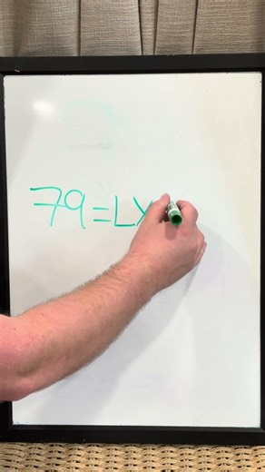 How to Write 79 in Roman Numerals