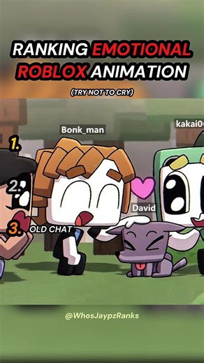 Ranking Sad Roblox Animations 🥺 (part 2) #roblox #shorts #animation #sad