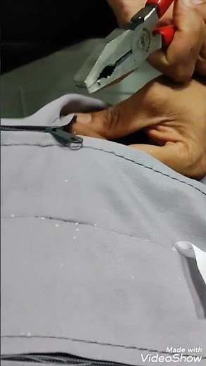 repair a zipper