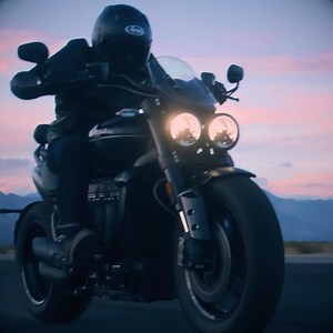 The Rocket 3 Storm. Muscular proportions, mind-bending performance, unbelievable agility and impeccable style. Personalise yours with our configurator. | Triumph Motorcycles