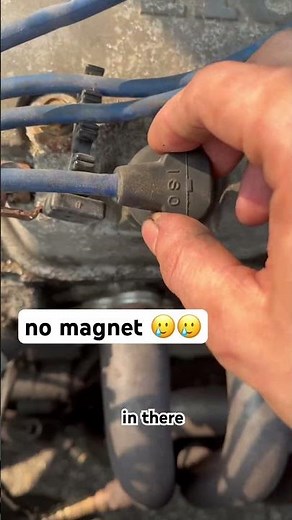 how to get spark plugs out with no magnet