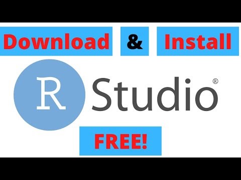 How to Install RStudio (FREE, 2023)