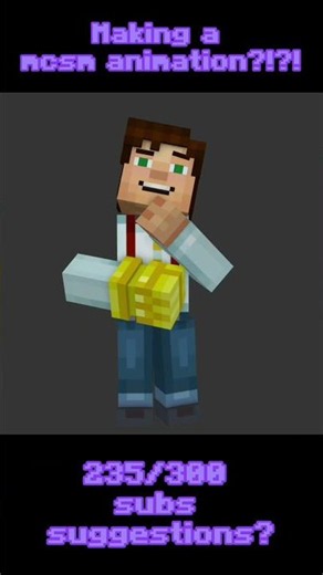 Making an animation [MCSM] #minecraftstorymode #minecraft #memes