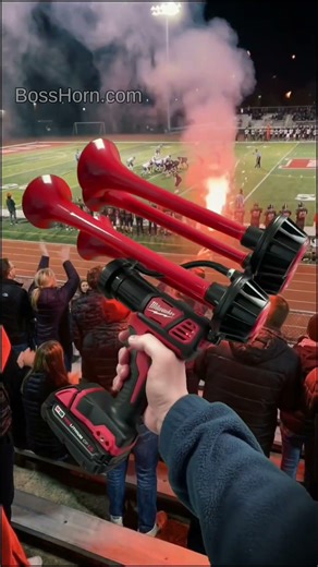 Boss Train Horn for Milwaukee® Battery - 150DB Stadium Shaker