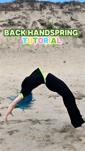 Master Your BACKHANDSPRING Step by Step 🤸‍♀️🔥