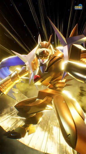 크레스가루몬(궁극체) 진화씬 [디지몬 슈퍼럼블] / CRESGARURUMON(Mega)