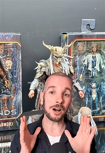 NECA Predator action figure showcase detailed collectible from Toy Fair reveal