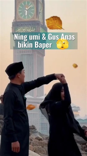 Ning umi dan Gus Anas buat baper mesra sekali.