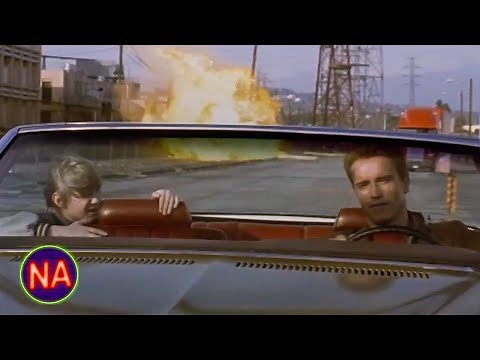 High Speed Car Chase Full of Explosions | Last Action Hero (1993) | Now Action