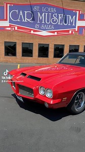 49 reactions · 4 comments | Cardinal Red, 1971 #Pontiac #GTO w/ all number’s matching 400ci #V8  Start-up video coming to our @youtube channel  FOLLOW US on @tiktok. Links in our bio! #classiccars #stlouis | St. Louis Car Museum & Sales | Facebook