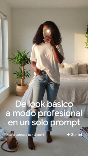 📢 Fashionistas: manden su foto a Gemini y mejoren su look en segundos. ✨