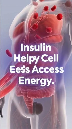 How Insulin Controls Blood Sugar | The Body's Glucose Regulator Explained in 3D