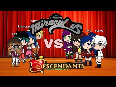 miraculous ladybug vs descendants singing battle (read description)