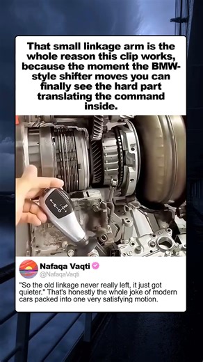 WHAT IS THAT SMALL LINKAGE ARM REALLY DOING?