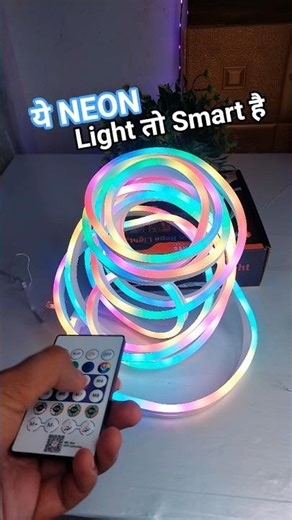 Smart Neon LED Light 💡 | Aesthetic Room Vibes #shorts #neonlights