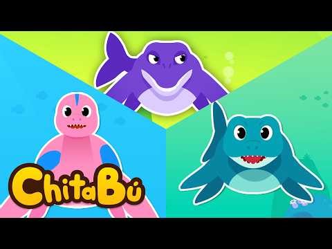 Dinosaurs in the Sea | Children's Songs | #CheetahBoo