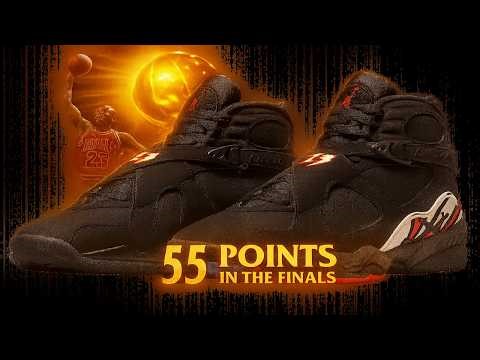 Jordan’s 55-Point Finals Explosion: The Air Jordan 8 Legacy