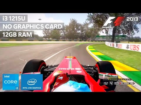 F1 2013 on Low End PC • i3-1215U + Intel UHD Graphics + 12GB RAM