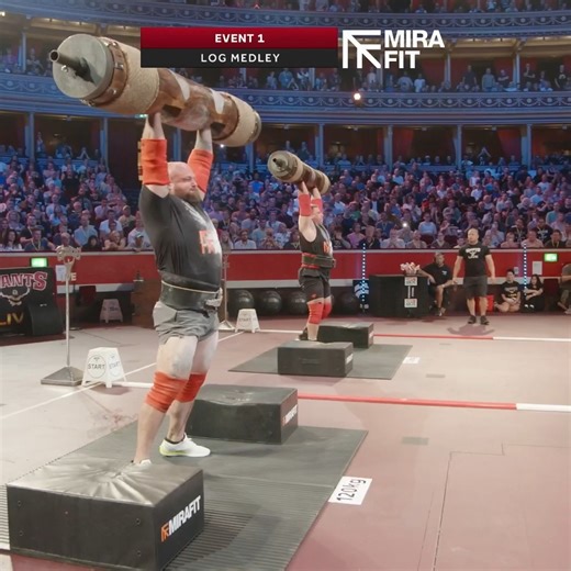 Mitchell Hooper vs Rayno Nel | 120kg-180kg LOG MEDLEY | Giants Live