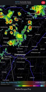 Pollen busters. A few goat floaters that will fade away this evening. | Brian Smith