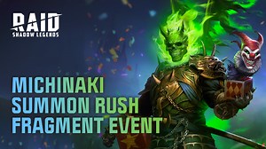 RAID: Shadow Legends – Guaranteed Michinaki Summon Rush Fragment Event | BlueStacks