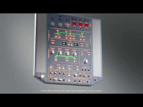 Elevate Your Flight Simulation with the WINGFLEX A320 Overhead Panel!