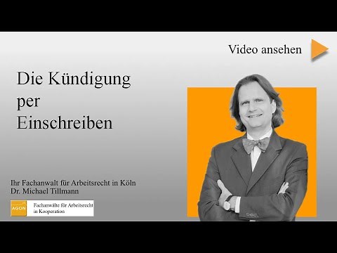 Kündigung per Einschreiben - Das sollten Sie wissen!