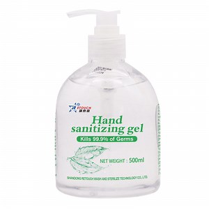 [Hot Item] 75% Disinfection Alcohol Antibacterial Hand Sanitizer Cleaning Gel 500ml